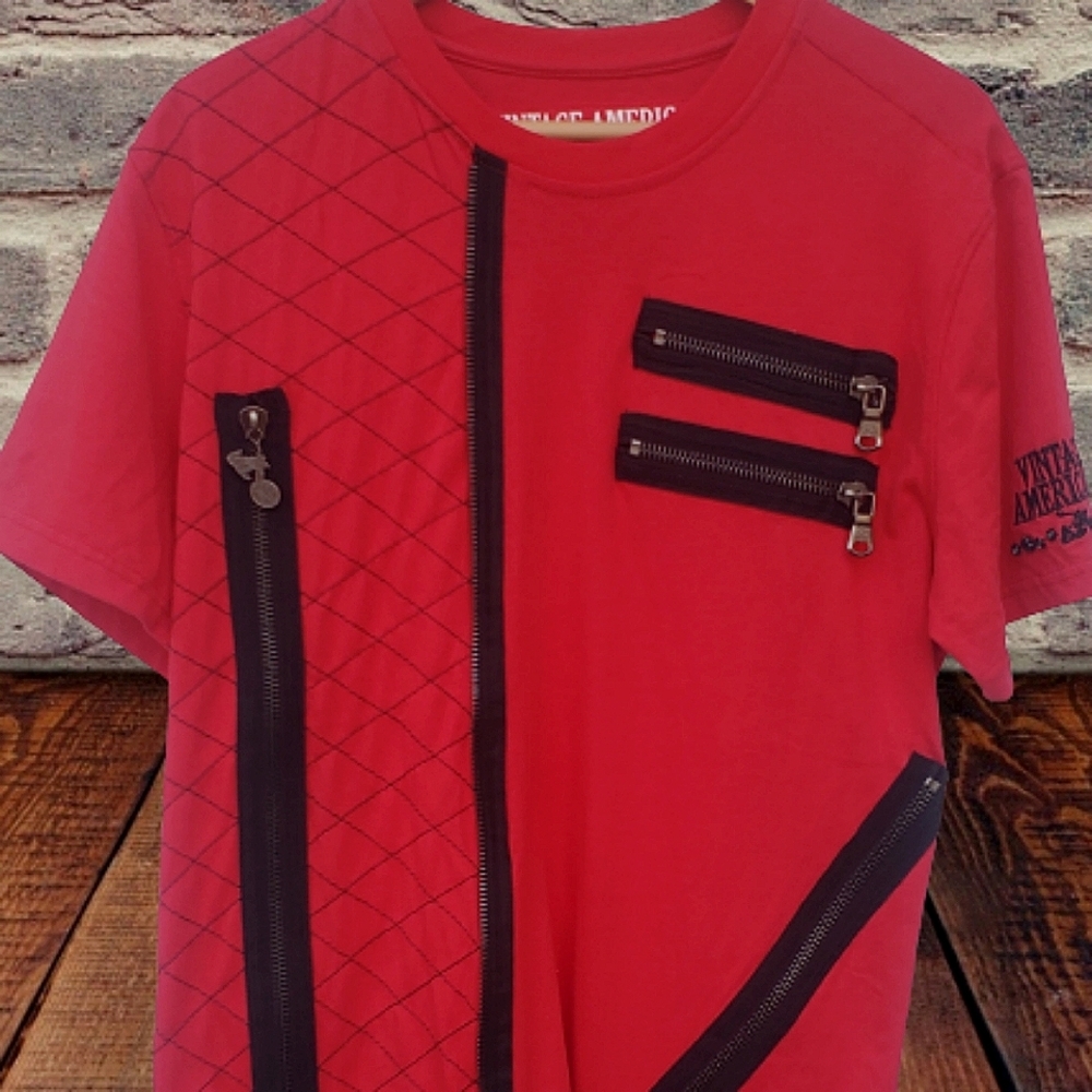 "Vintage Americana" / Motorcycle Tee-shirt